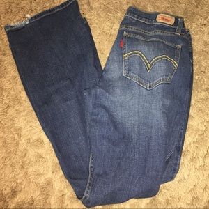 Levi superlow 524 Boot Cut Jeans